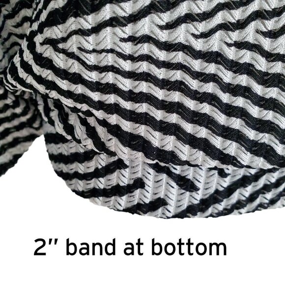 Alberto Makali Dolman Sleeve Bateau Beaded Neckline Pleated Geometric print XL - Picture 7 of 15